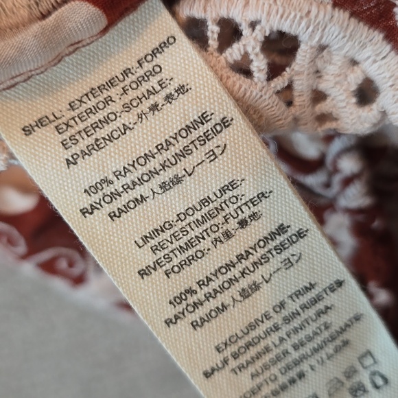 NWOT FP Polka Dot Lace Tank - Picture 6 of 9